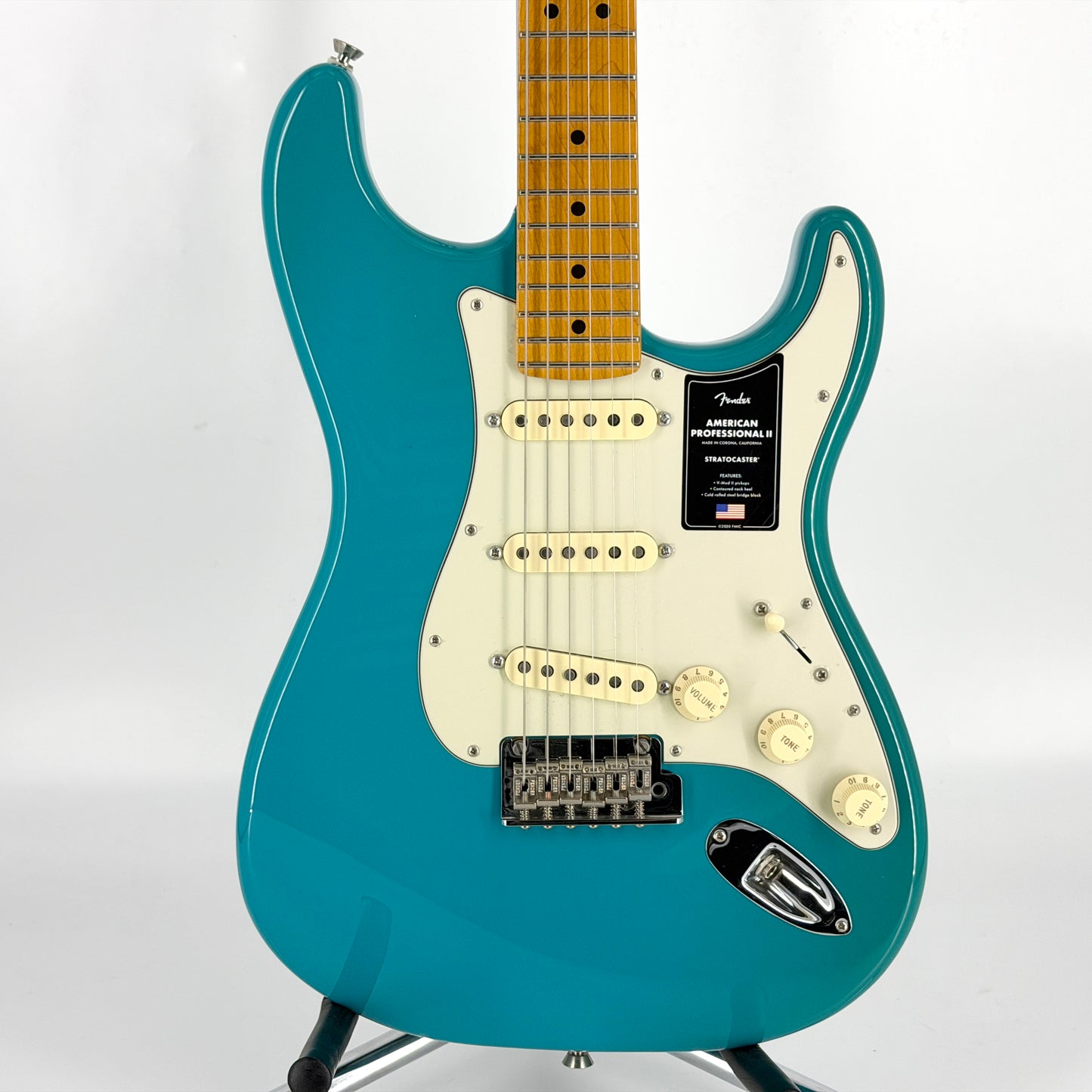 2021 Fender American Professional II Stratocaster – Miami Blue