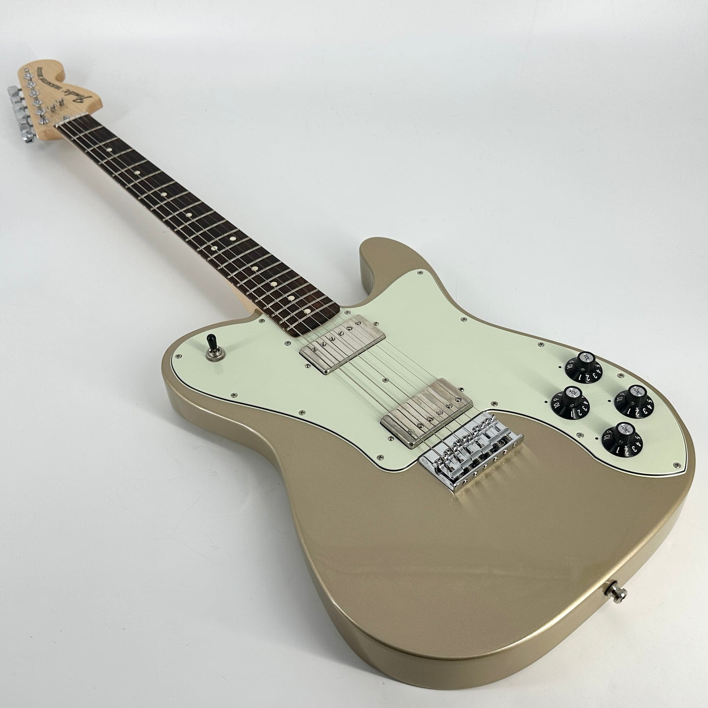 2022 Fender Chris Shiflett Telecaster Deluxe - Shoreline Gold