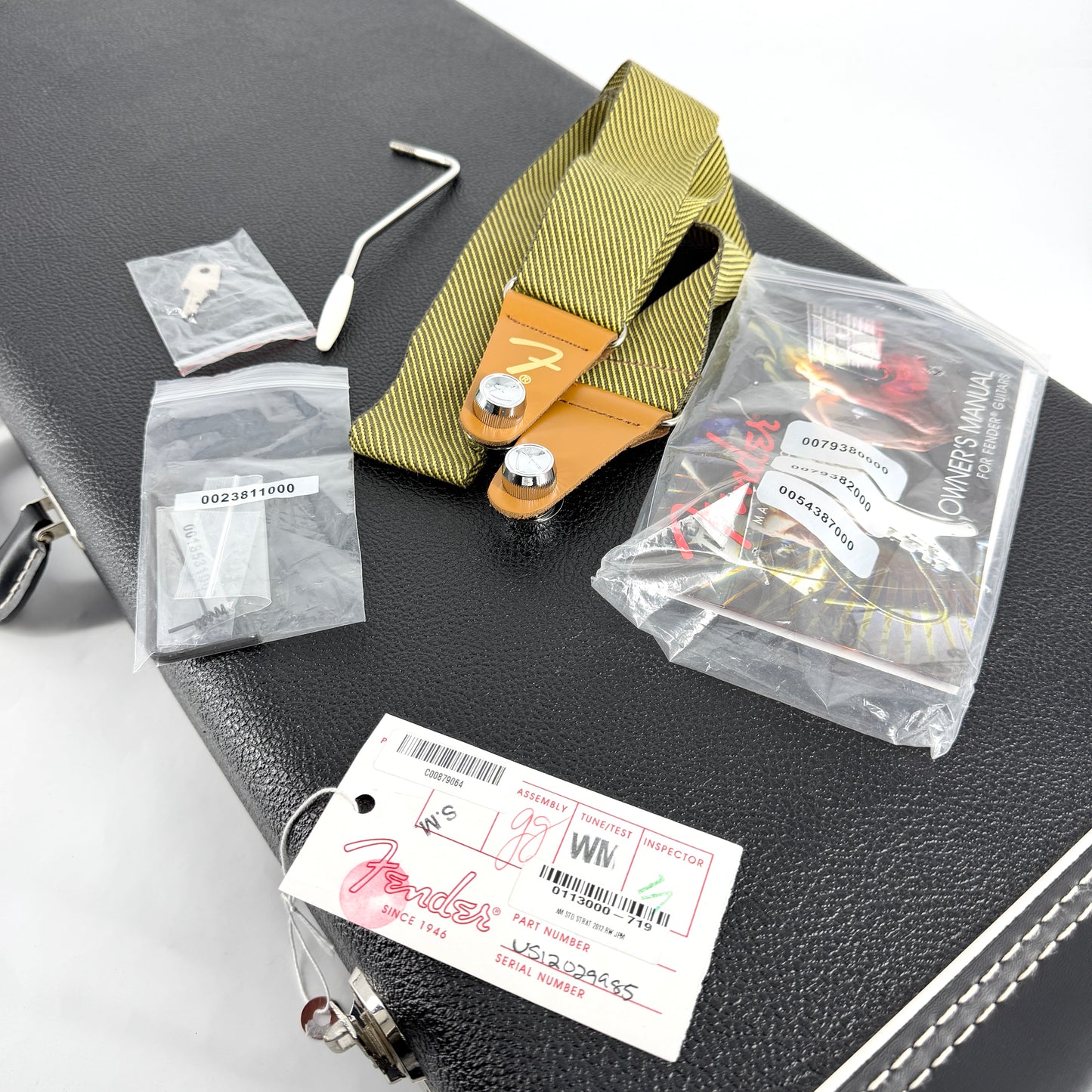 2012 Fender American Standard Stratocaster – Jade Pearl Metallic