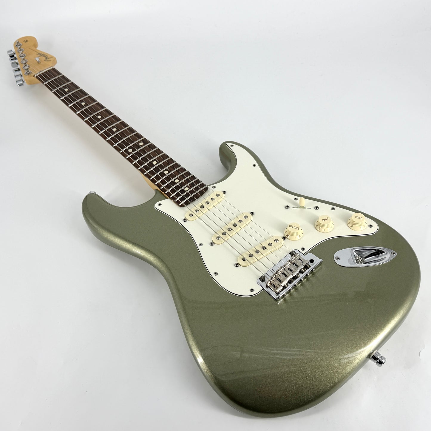 2012 Fender American Standard Stratocaster – Jade Pearl Metallic