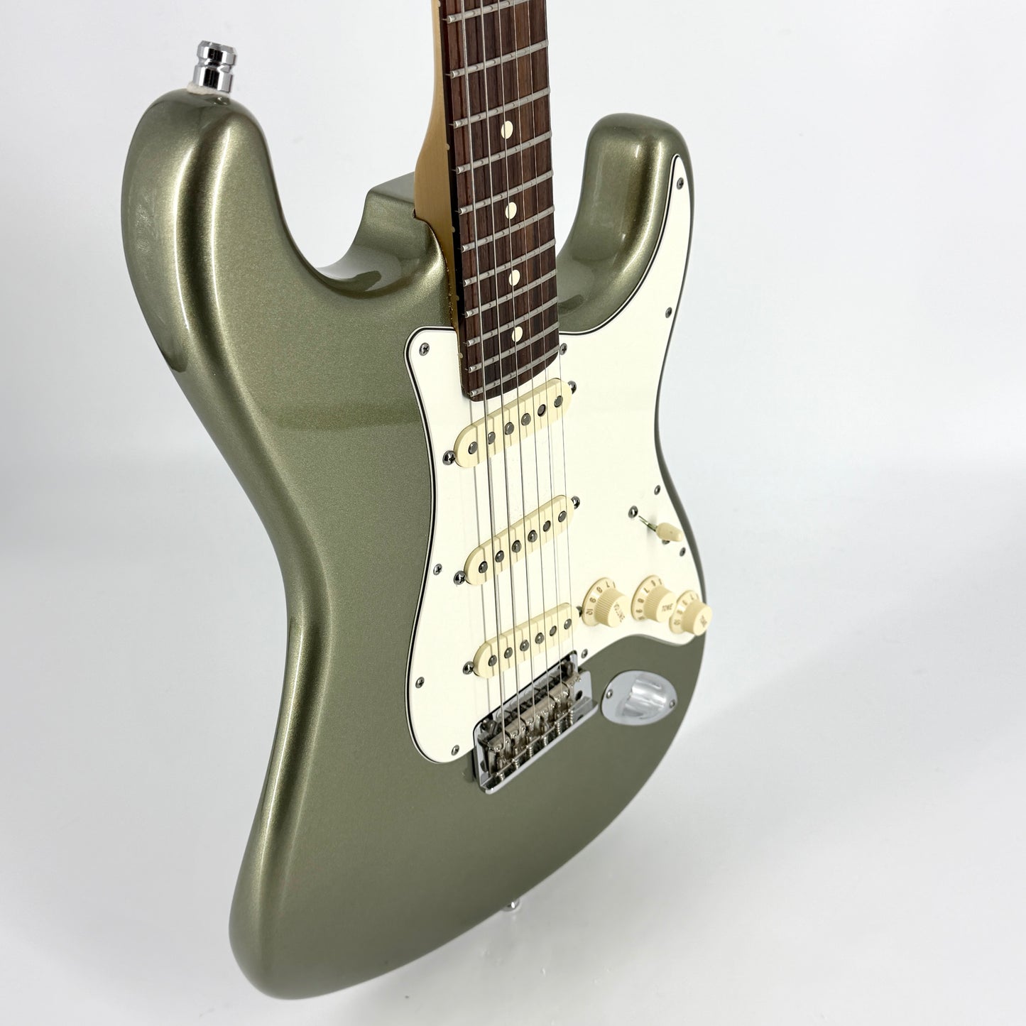 2012 Fender American Standard Stratocaster – Jade Pearl Metallic