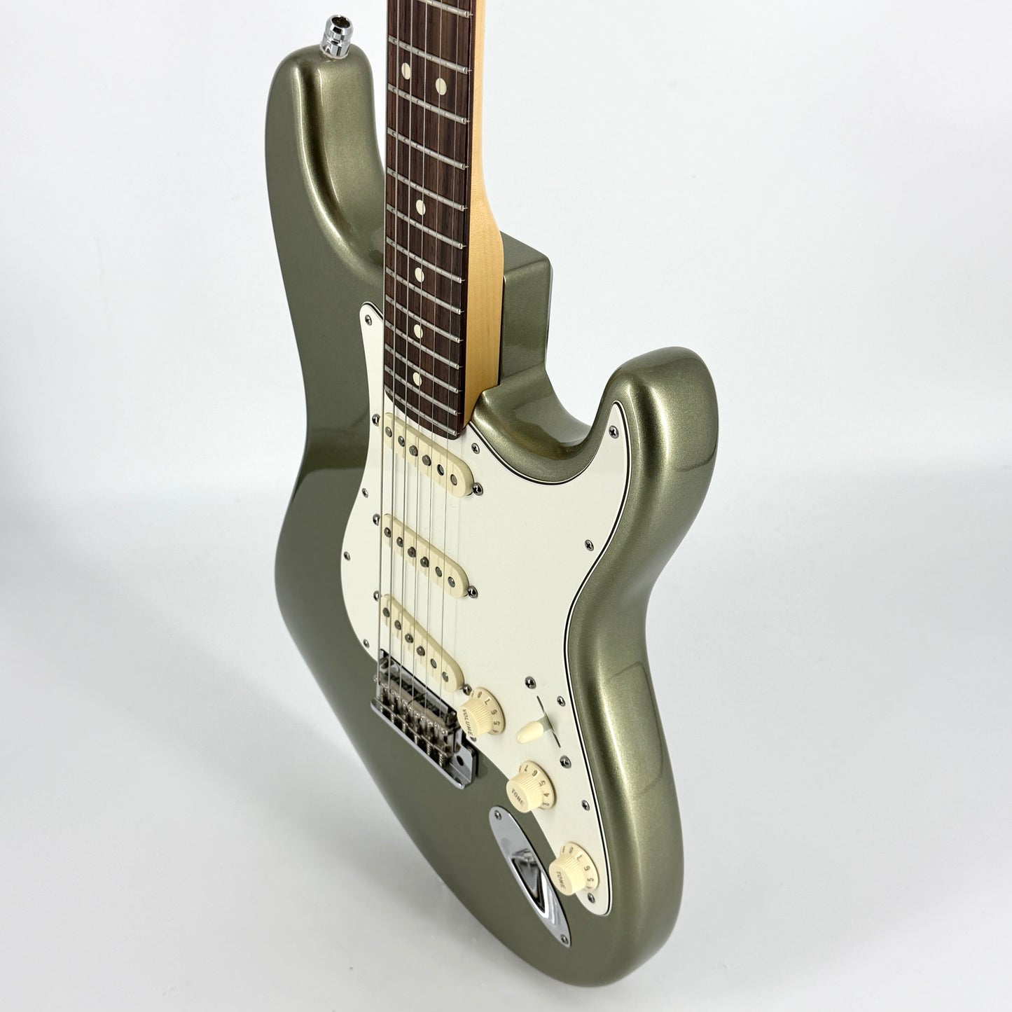2012 Fender American Standard Stratocaster – Jade Pearl Metallic