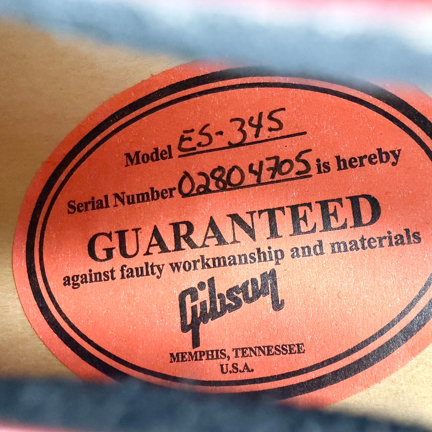 2004 Gibson ES-345 Stereo - Cherry