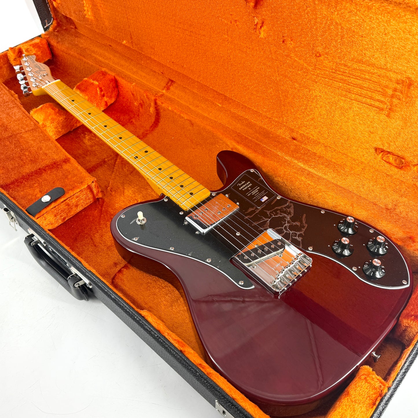 2022 Fender American Vintage II '77 Telecaster Custom - Wine
