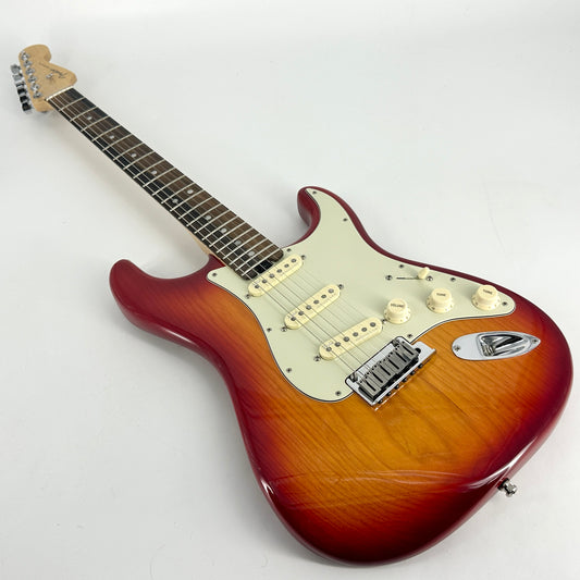 2018 Fender American Elite Stratocaster – Aged Cherry Burst