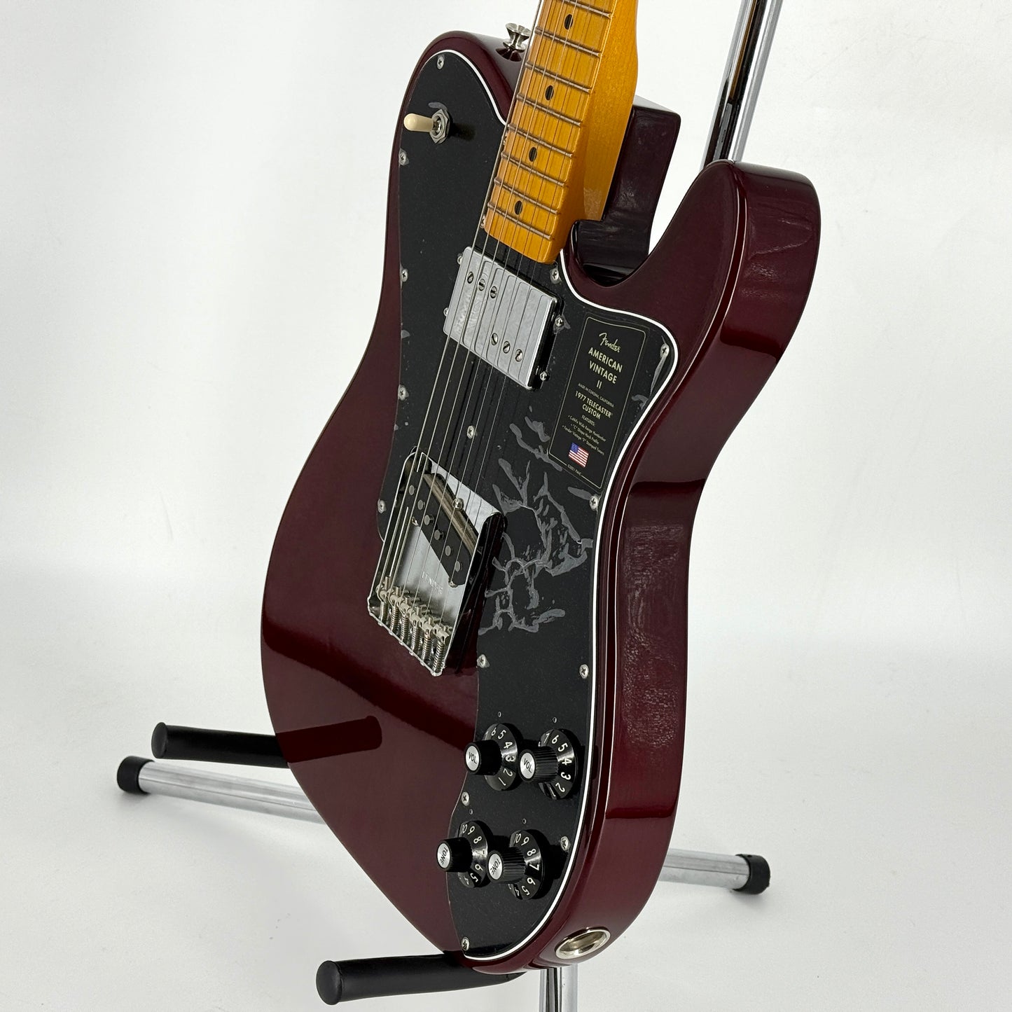 2022 Fender American Vintage II '77 Telecaster Custom - Wine