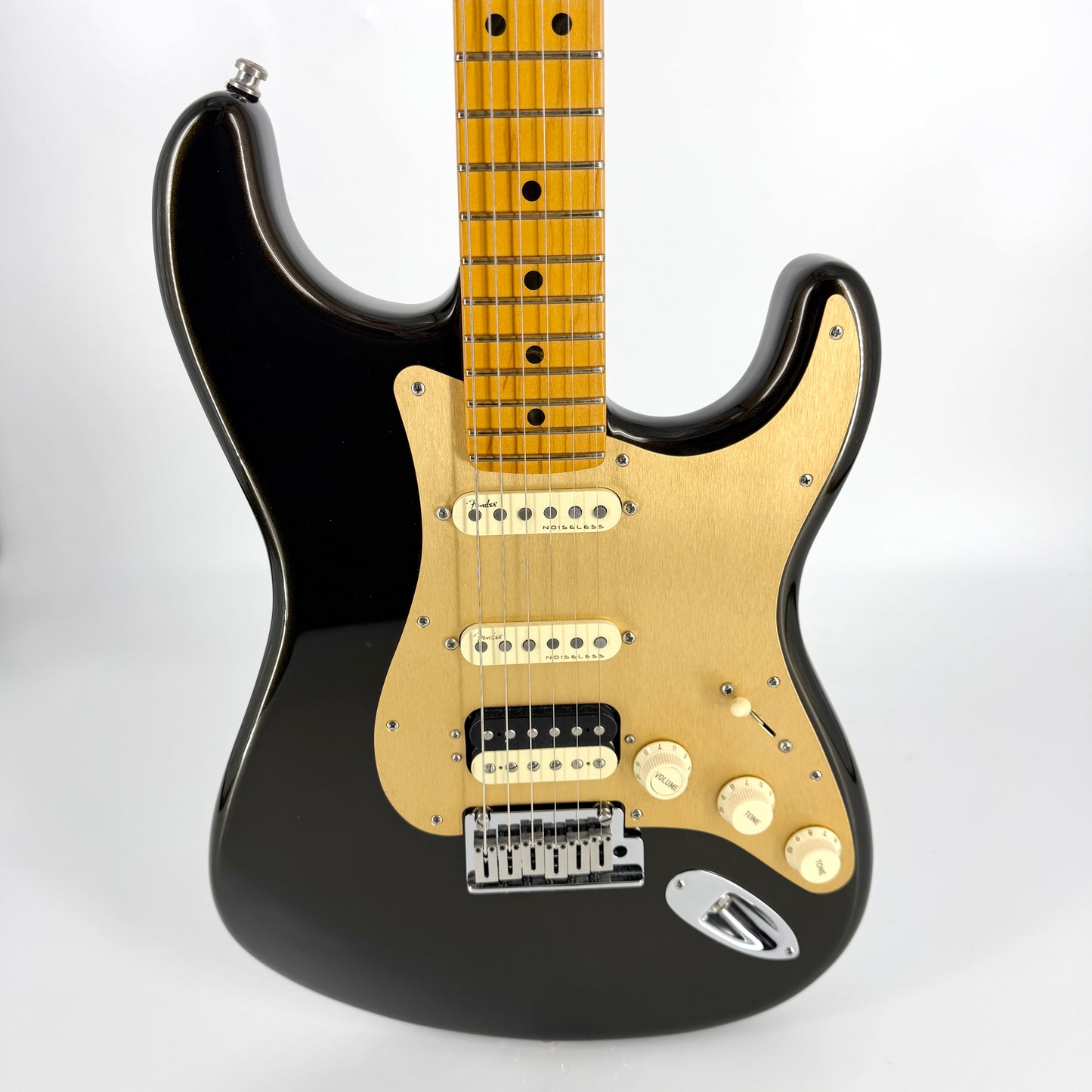 2020 Fender American Ultra Stratocaster HSS – Texas Tea