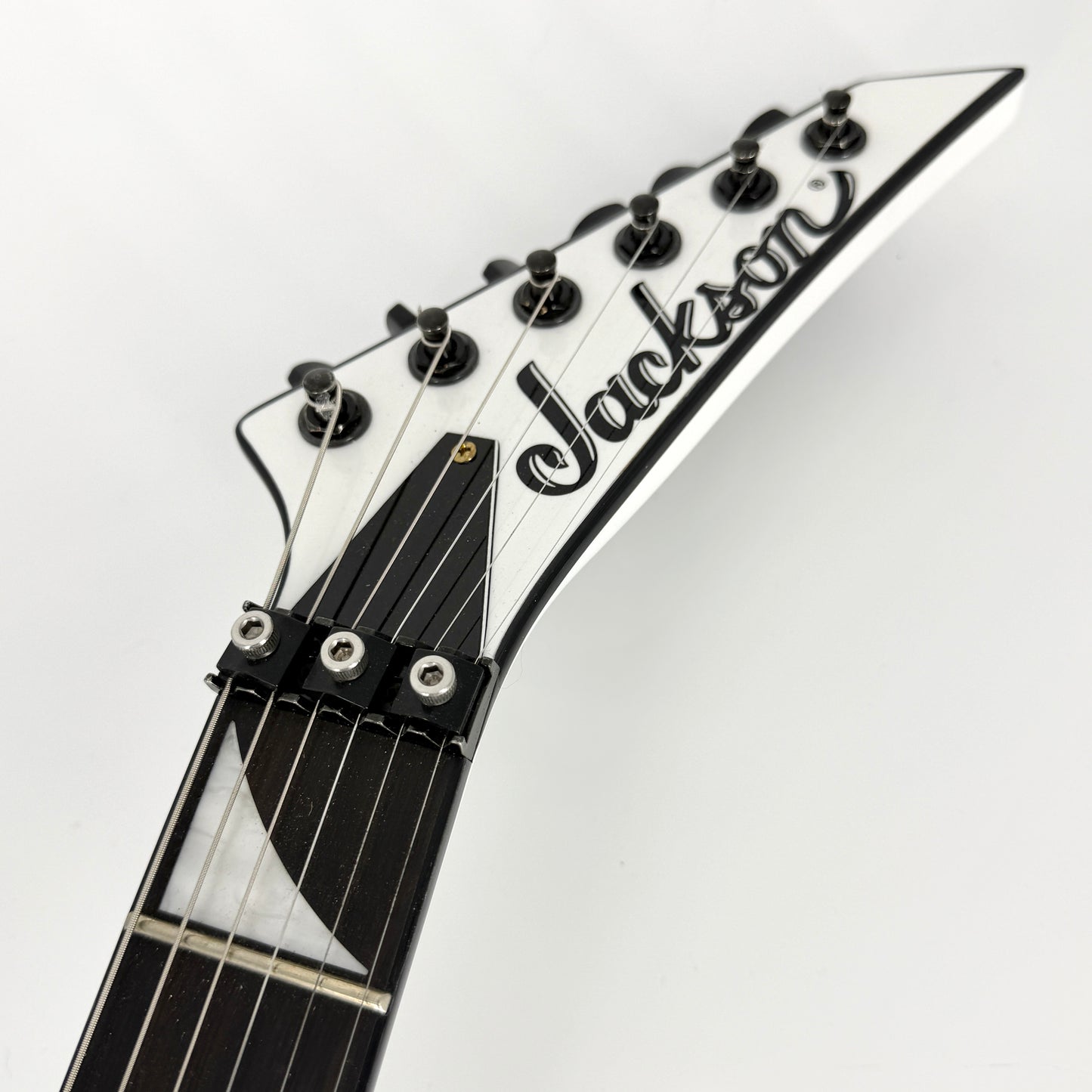 2022 Jackson Concept Series Randy Rhoads RR24 HS - White & Black Pinstripe
