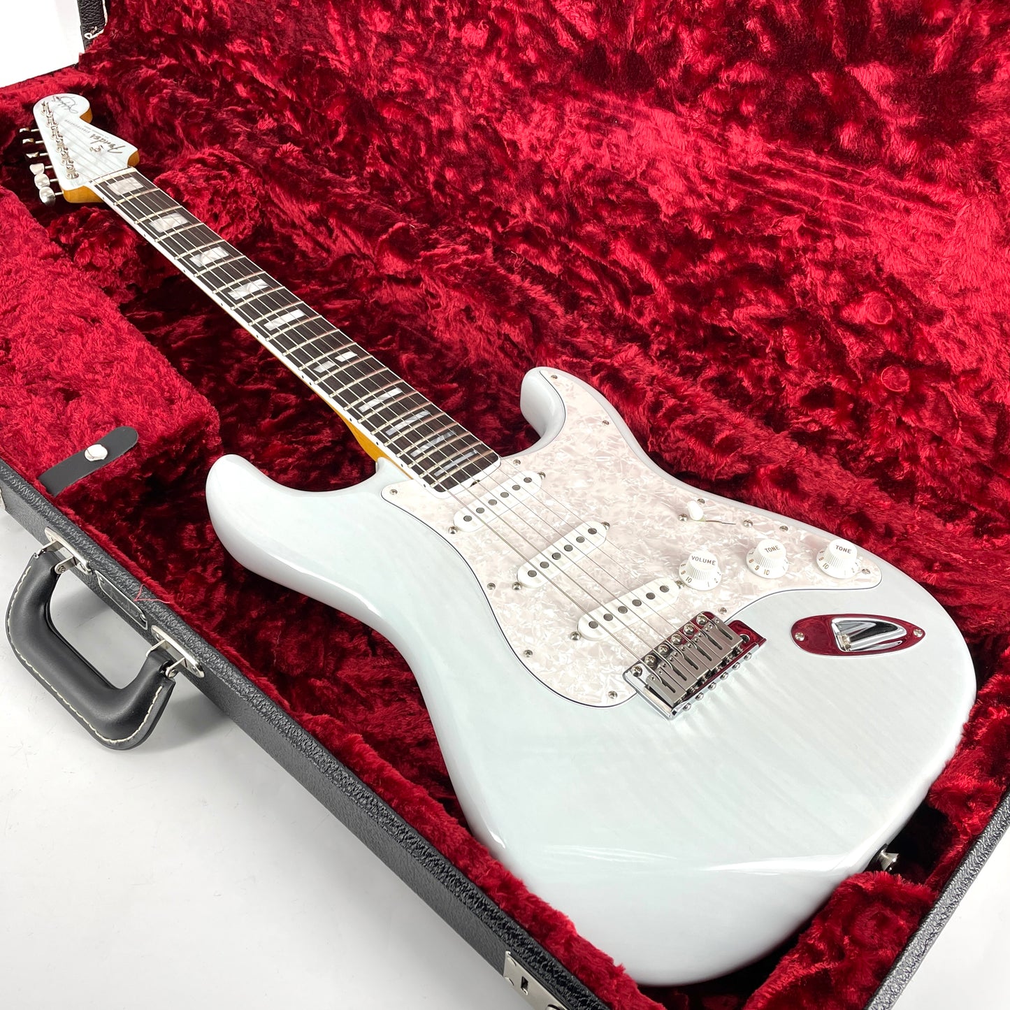 2020 Fender Kenny Wayne Shepherd American Signature Stratocaster – Trans Faded Sonic Blue