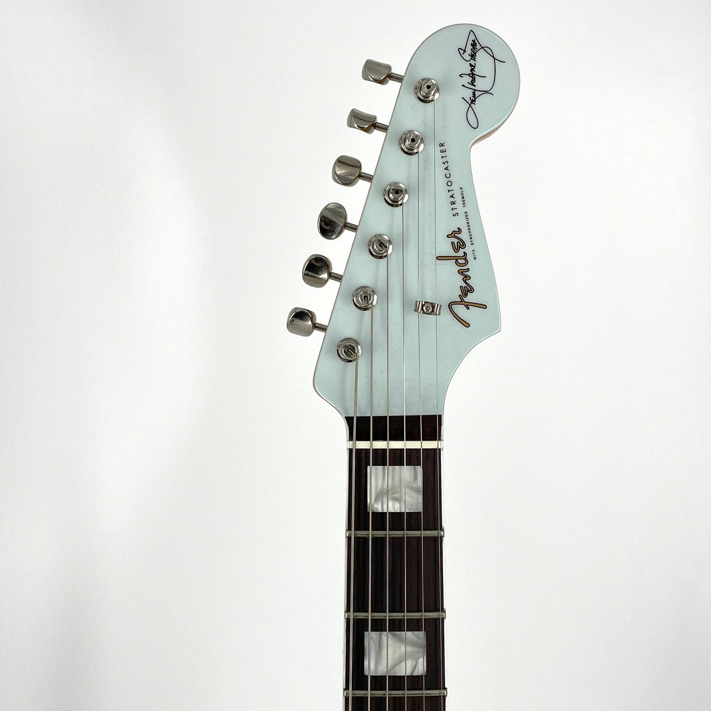 2020 Fender Kenny Wayne Shepherd American Signature Stratocaster – Trans Faded Sonic Blue