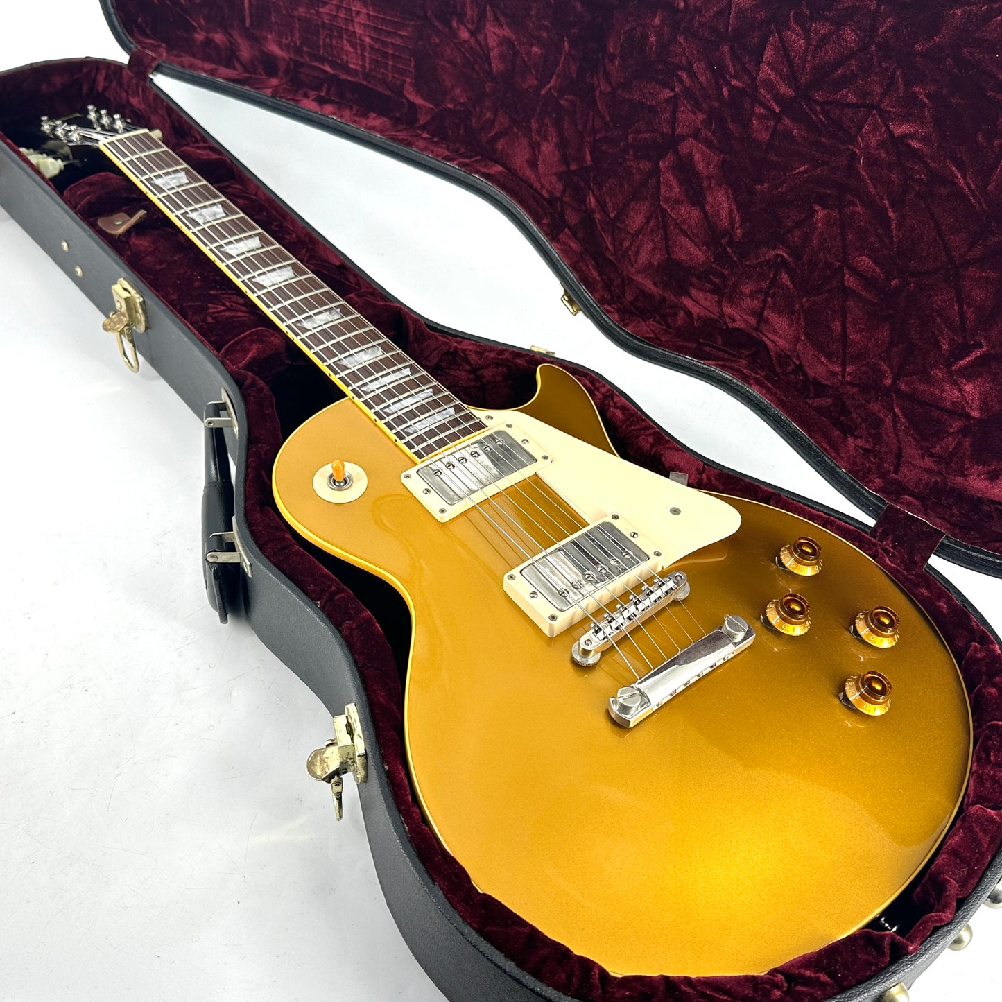 2002 Gibson Custom Shop 1957 Les Paul Historic VOS Dark Back - R7 - Gold Top