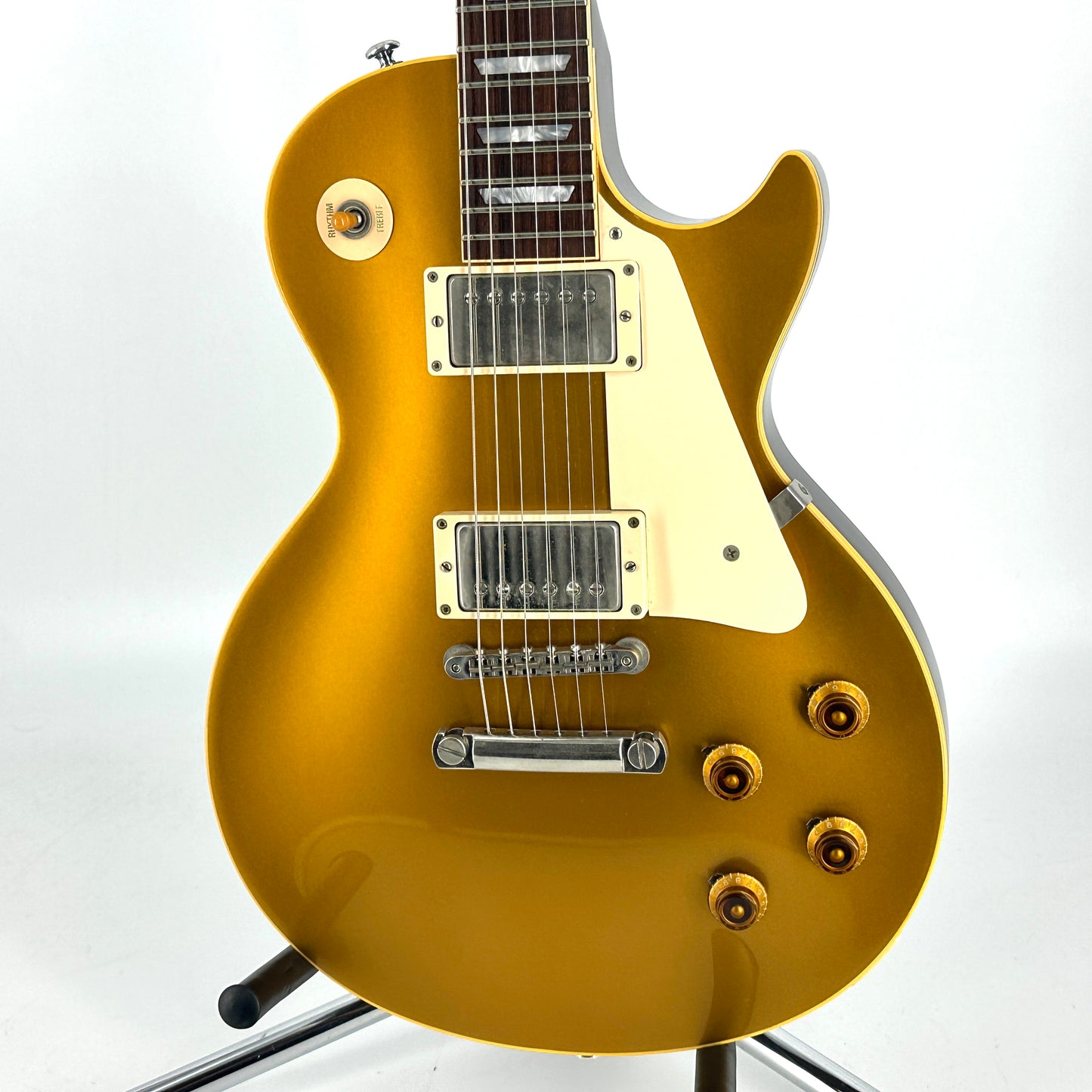 2002 Gibson Custom Shop 1957 Les Paul Historic VOS Dark Back - R7 - Gold Top