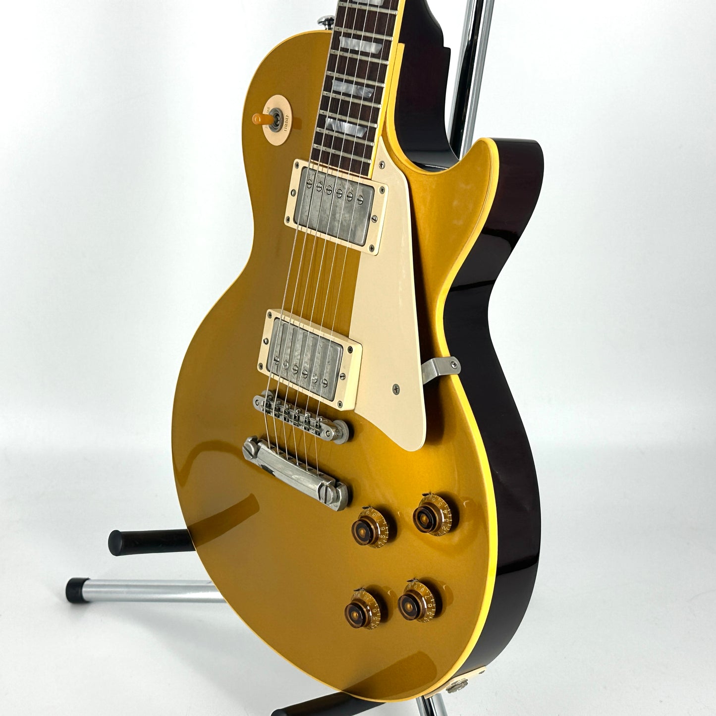 2002 Gibson Custom Shop 1957 Les Paul Historic VOS Dark Back - R7 - Gold Top