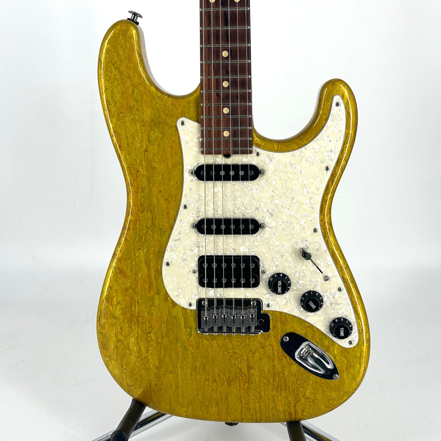 2005 Suhr Classic HSS Limited Edition  - Gold Drip