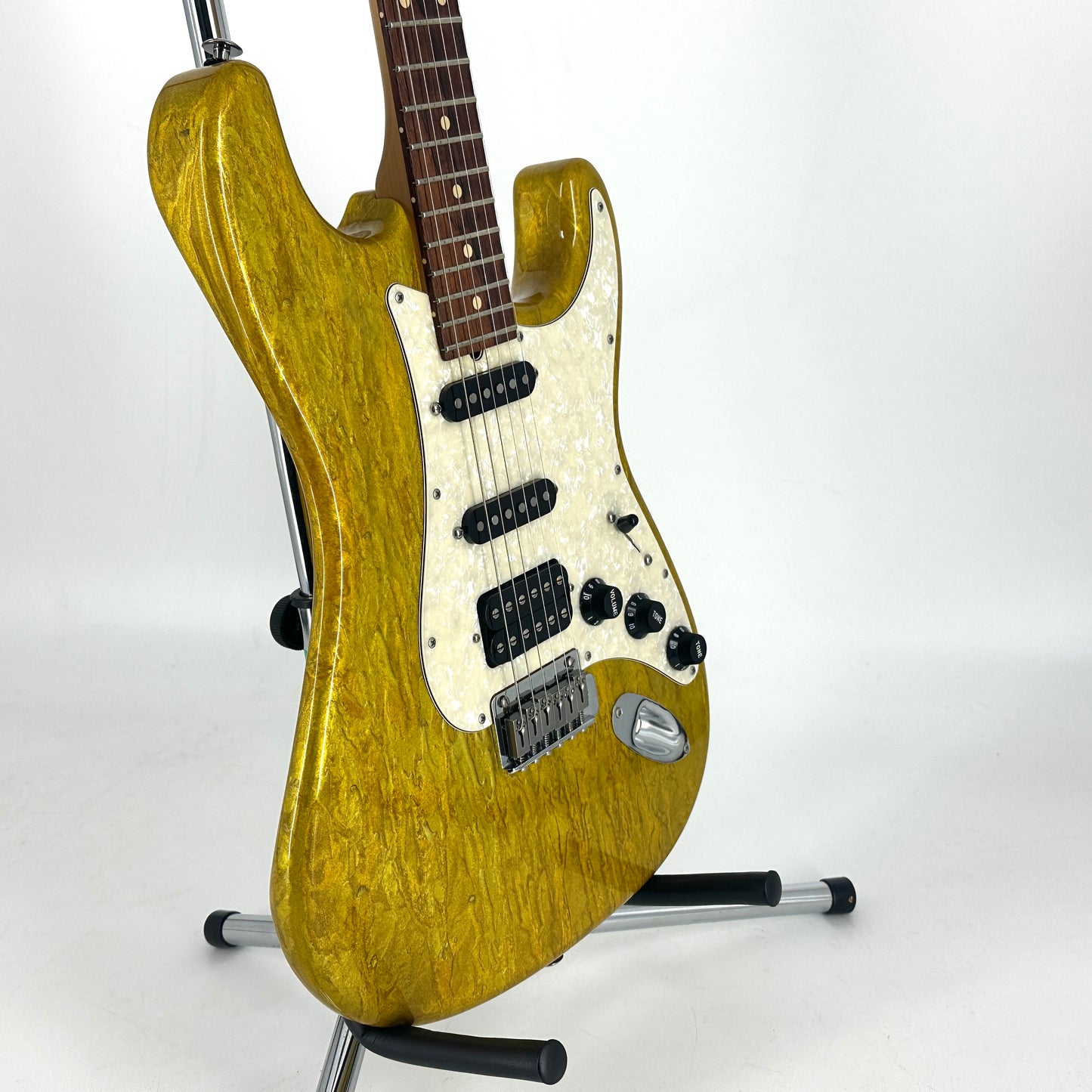 2005 Suhr Classic HSS Limited Edition  - Gold Drip