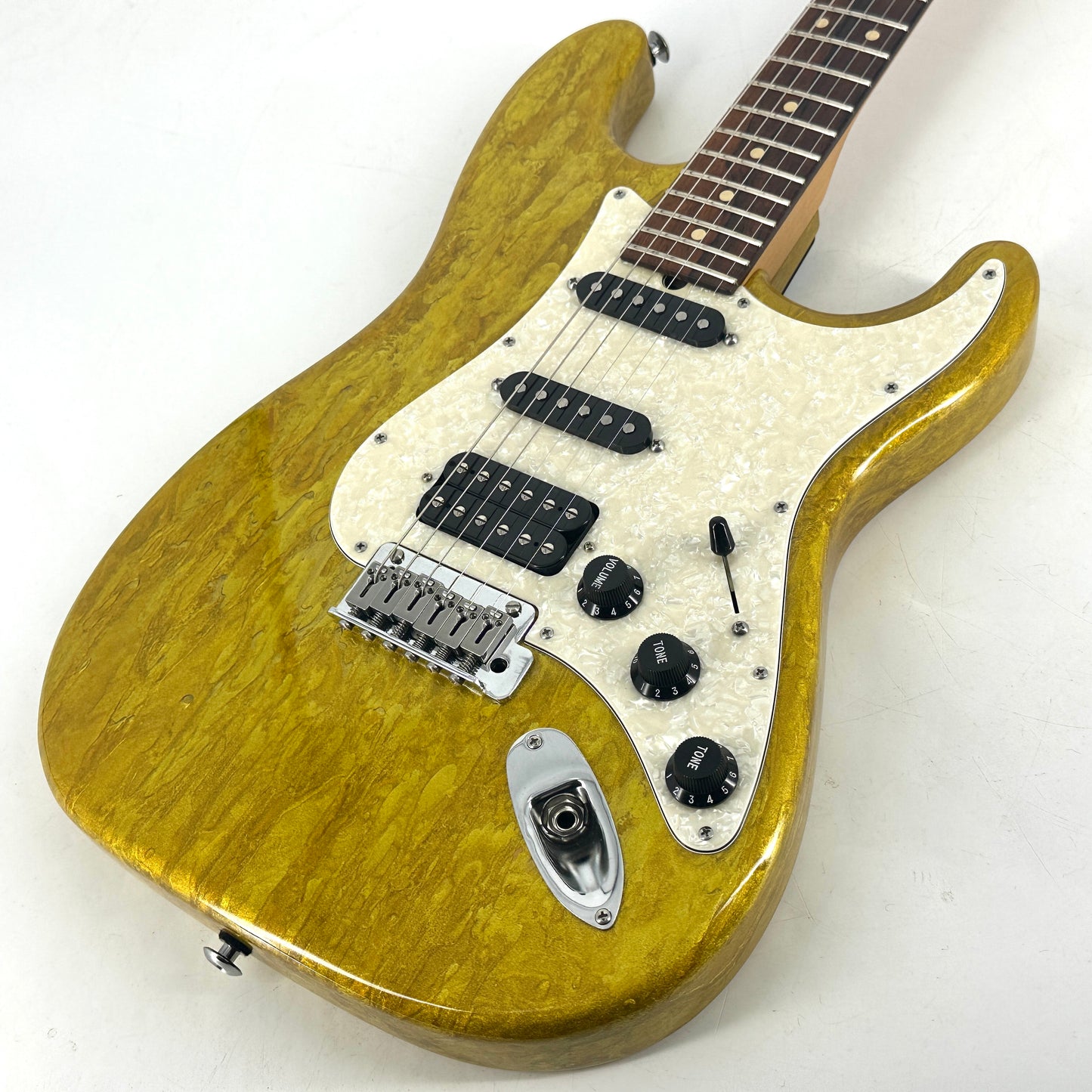 2005 Suhr Classic HSS Limited Edition  - Gold Drip