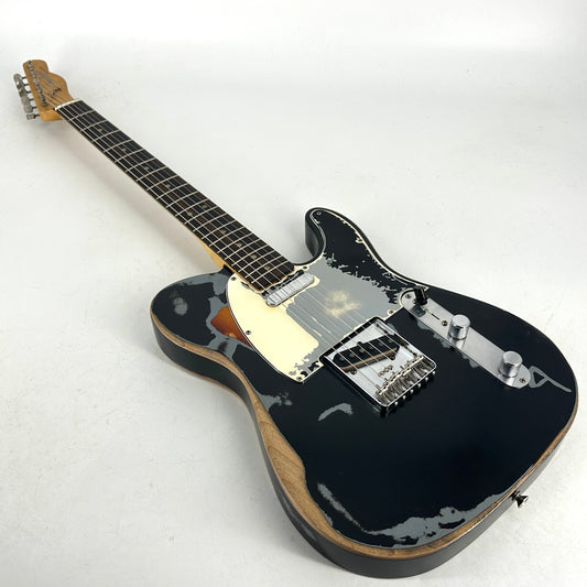 2022 Fender Joe Strummer Telecaster Relic - Black over Sunburst