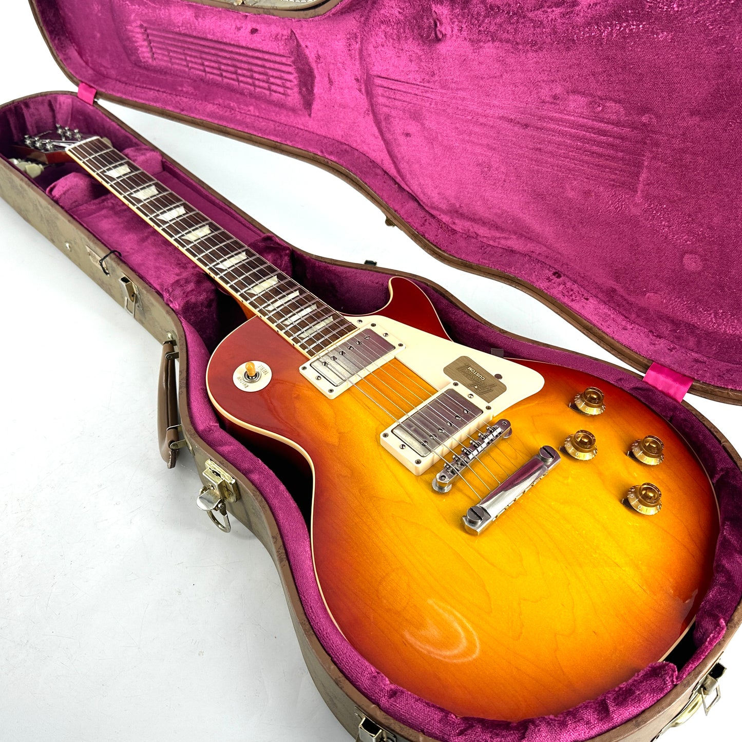 2012 Gibson Custom Shop Les Paul 1958 Reissue - R8 – Washed Cherry