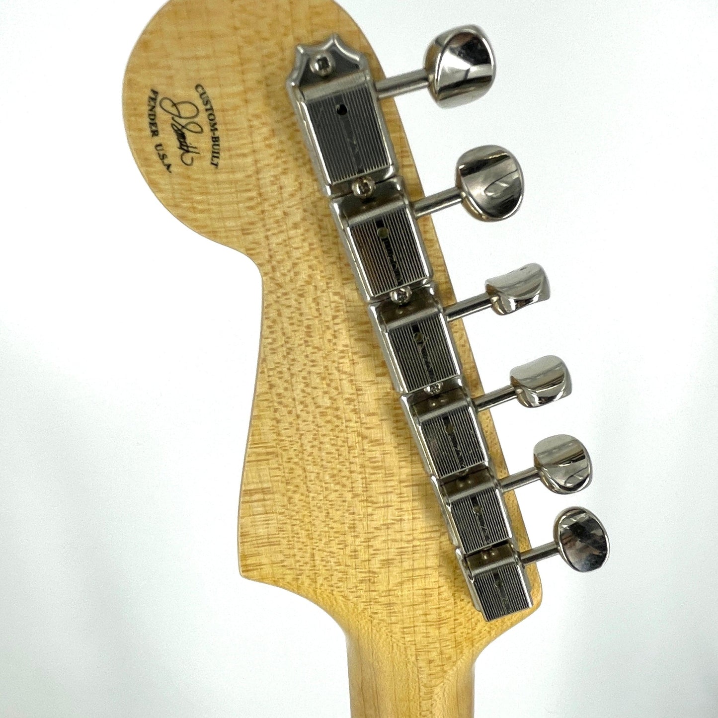 2015 Fender Custom Shop Jason Smith Masterbuilt 1960 HSS Stratocaster NOS - Translucent Turquoise & Black Grain